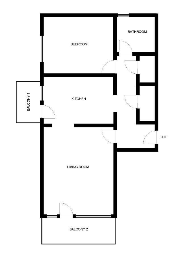 Apartment Rino****, 58M², 170M From The Beach غييكا المظهر الخارجي الصورة